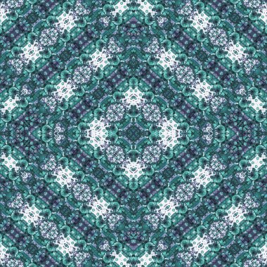 Kusursuz kare soyut desen. Sanat dokusu. Sanat mandala. Simetrik desen