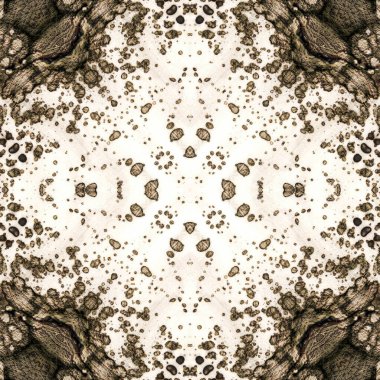 Kusursuz kare soyut desen. Sanat dokusu. Sanat mandala. Simetrik desen