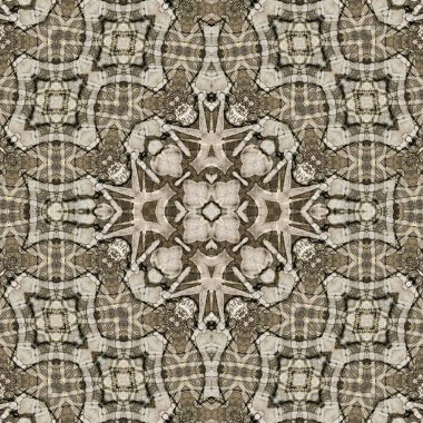 Kusursuz kare soyut desen. Sanat dokusu. Sanat mandala. Simetrik desen