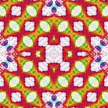 Kusursuz kare soyut desen. Sanat dokusu. Sanat mandala. Simetrik desen