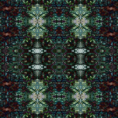 Kusursuz kare soyut desen. Sanat dokusu. Sanat mandala. Simetrik desen