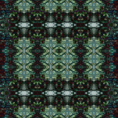 Kusursuz kare soyut desen. Sanat dokusu. Sanat mandala. Simetrik desen