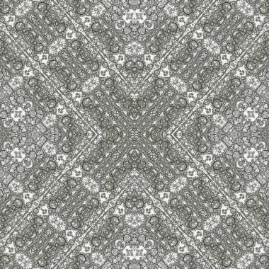 Kusursuz kare soyut desen. Sanat dokusu. Sanat mandala. Simetrik desen