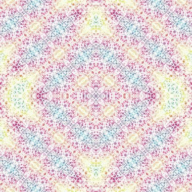 Kusursuz kare soyut desen. Sanat dokusu. Sanat mandala. Simetrik desen