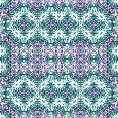 Kusursuz kare soyut desen. Sanat dokusu. Sanat mandala. Simetrik desen