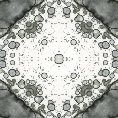 Kusursuz kare soyut desen. Sanat dokusu. Sanat mandala. Simetrik desen