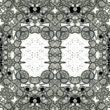 Kusursuz kare soyut desen. Sanat dokusu. Sanat mandala. Simetrik desen