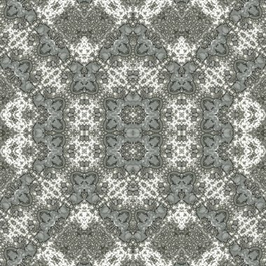 Kusursuz kare soyut desen. Sanat dokusu. Sanat mandala. Simetrik desen