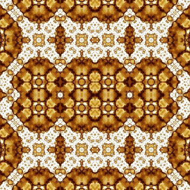 Kusursuz kare soyut desen. Sanat dokusu. Sanat mandala. Simetrik desen