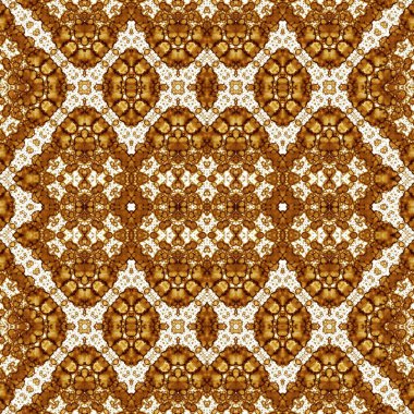 Kusursuz kare soyut desen. Sanat dokusu. Sanat mandala. Simetrik desen