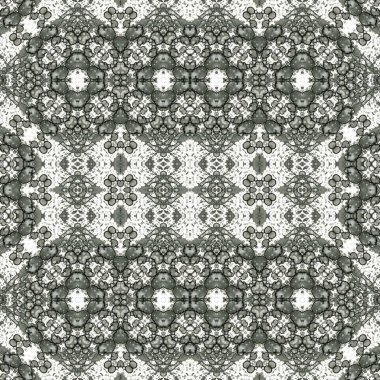 Kusursuz kare soyut desen. Sanat dokusu. Sanat mandala. Simetrik desen