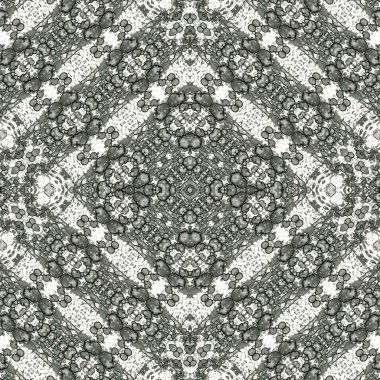 Kusursuz kare soyut desen. Sanat dokusu. Sanat mandala. Simetrik desen