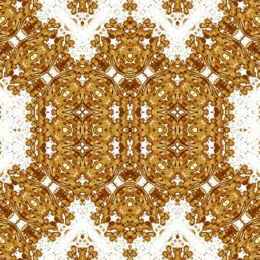 Kusursuz kare soyut desen. Sanat dokusu. Sanat mandala. Simetrik desen