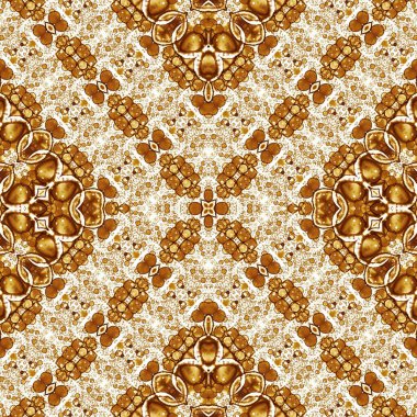 Kusursuz kare soyut desen. Sanat dokusu. Sanat mandala. Simetrik desen