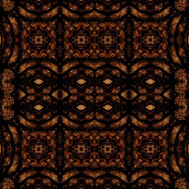 Kusursuz kare soyut desen. Sanat dokusu. Sanat mandala. Simetrik desen