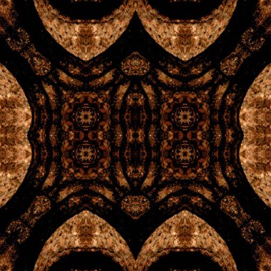 Kusursuz kare soyut desen. Sanat dokusu. Sanat mandala. Simetrik desen