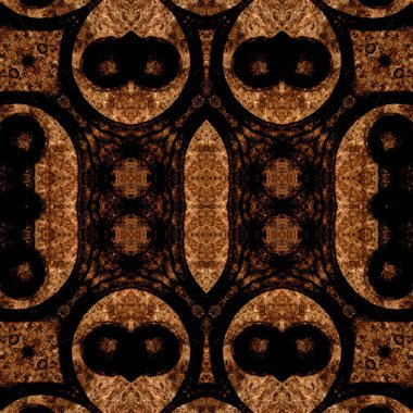 Kusursuz kare soyut desen. Sanat dokusu. Sanat mandala. Simetrik desen