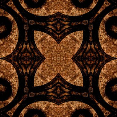 Kusursuz kare soyut desen. Sanat dokusu. Sanat mandala. Simetrik desen