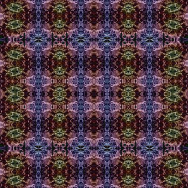 Kusursuz kare soyut desen. Sanat dokusu. Sanat mandala. Simetrik desen