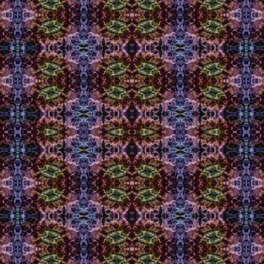 Kusursuz kare soyut desen. Sanat dokusu. Sanat mandala. Simetrik desen