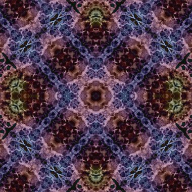 Kusursuz kare soyut desen. Sanat dokusu. Sanat mandala. Simetrik desen