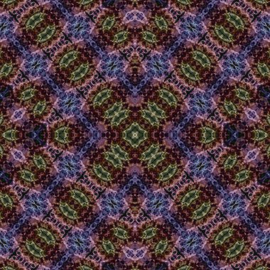 Kusursuz kare soyut desen. Sanat dokusu. Sanat mandala. Simetrik desen