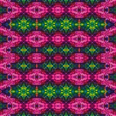 Kusursuz kare soyut desen. Sanat dokusu. Sanat mandala. Simetrik desen