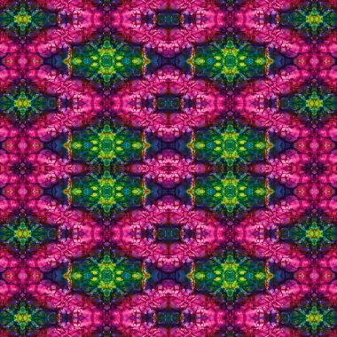 Kusursuz kare soyut desen. Sanat dokusu. Sanat mandala. Simetrik desen