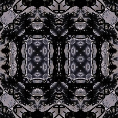 Kusursuz kare soyut desen. Sanat dokusu. Sanat mandala. Simetrik desen