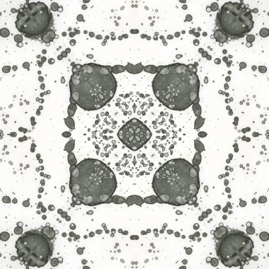 Kusursuz kare soyut desen. Sanat dokusu. Sanat mandala. Simetrik desen