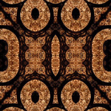 Kusursuz kare soyut desen. Sanat dokusu. Sanat mandala. Simetrik desen