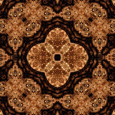 Kusursuz kare soyut desen. Sanat dokusu. Sanat mandala. Simetrik desen