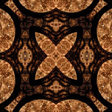 Kusursuz kare soyut desen. Sanat dokusu. Sanat mandala. Simetrik desen