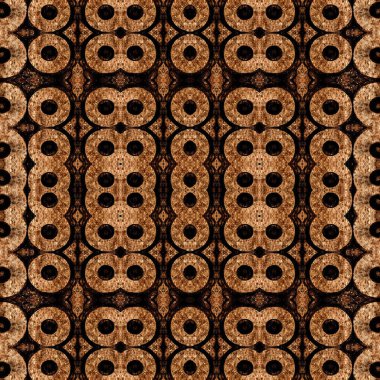 Kusursuz kare soyut desen. Sanat dokusu. Sanat mandala. Simetrik desen