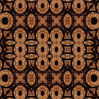 Kusursuz kare soyut desen. Sanat dokusu. Sanat mandala. Simetrik desen