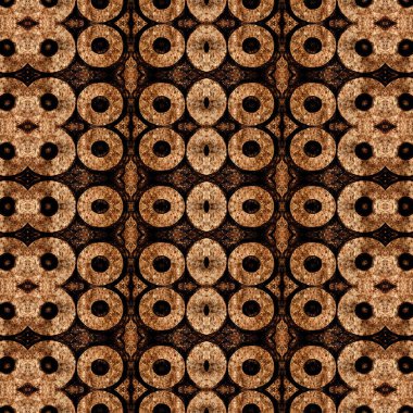 Kusursuz kare soyut desen. Sanat dokusu. Sanat mandala. Simetrik desen