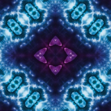 Kusursuz kare soyut desen. Sanat dokusu. Sanat mandala. Simetrik desen