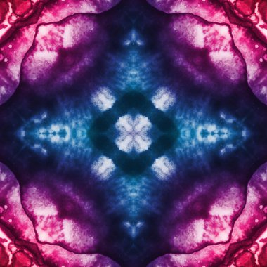 Kusursuz kare soyut desen. Sanat dokusu. Sanat mandala. Simetrik desen