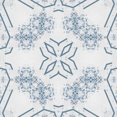 Kusursuz kare soyut desen. Sanat dokusu. Sanat mandala. Simetrik desen