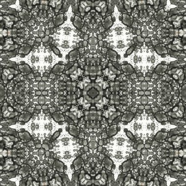 Kusursuz kare soyut desen. Sanat dokusu. Sanat mandala. Simetrik desen