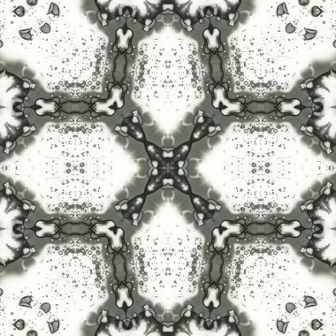 Kusursuz kare soyut desen. Sanat dokusu. Sanat mandala. Simetrik desen