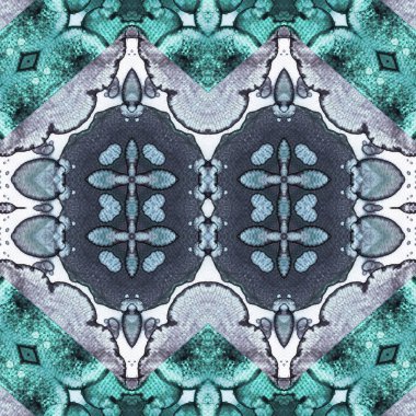 Kusursuz kare soyut desen. Sanat dokusu. Sanat mandala. Simetrik desen