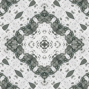 Kusursuz kare soyut desen. Sanat dokusu. Sanat mandala. Simetrik desen