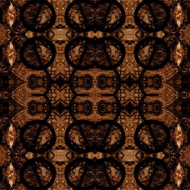 Kusursuz kare soyut desen. Sanat dokusu. Sanat mandala. Simetrik desen