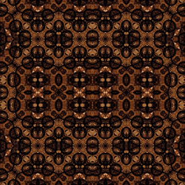 Kusursuz kare soyut desen. Sanat dokusu. Sanat mandala. Simetrik desen