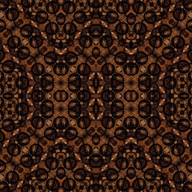 Kusursuz kare soyut desen. Sanat dokusu. Sanat mandala. Simetrik desen