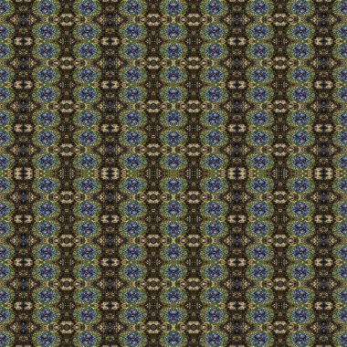 Kusursuz kare soyut desen. Sanat dokusu. Sanat mandala. Simetrik desen