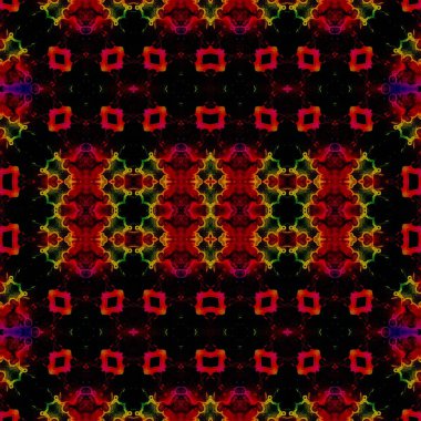 Kusursuz kare soyut desen. Sanat dokusu. Sanat mandala. Simetrik desen