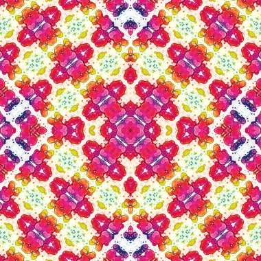 Kusursuz kare soyut desen. Sanat dokusu. Sanat mandala. Simetrik desen