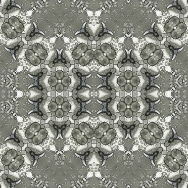 Kusursuz kare soyut desen. Sanat dokusu. Sanat mandala. Simetrik desen